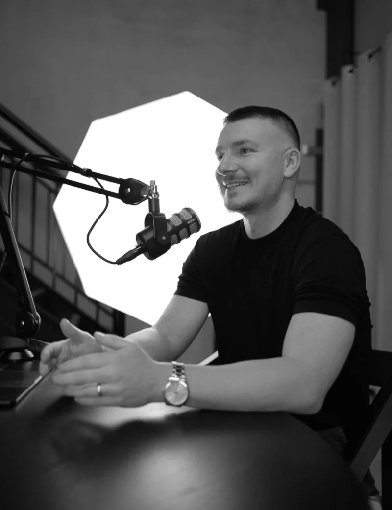 Sam Colthorpe, founder of Business Brother, on the podcast, Marketing Agency Newcastle
